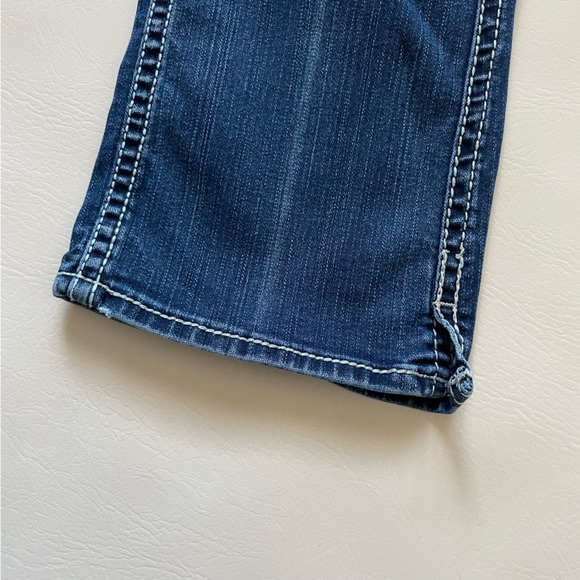 NWOT Silver Jeans Twisted Slit Ankle Bootcut Stretch Womens 24W 33L - Picture 7 of 15